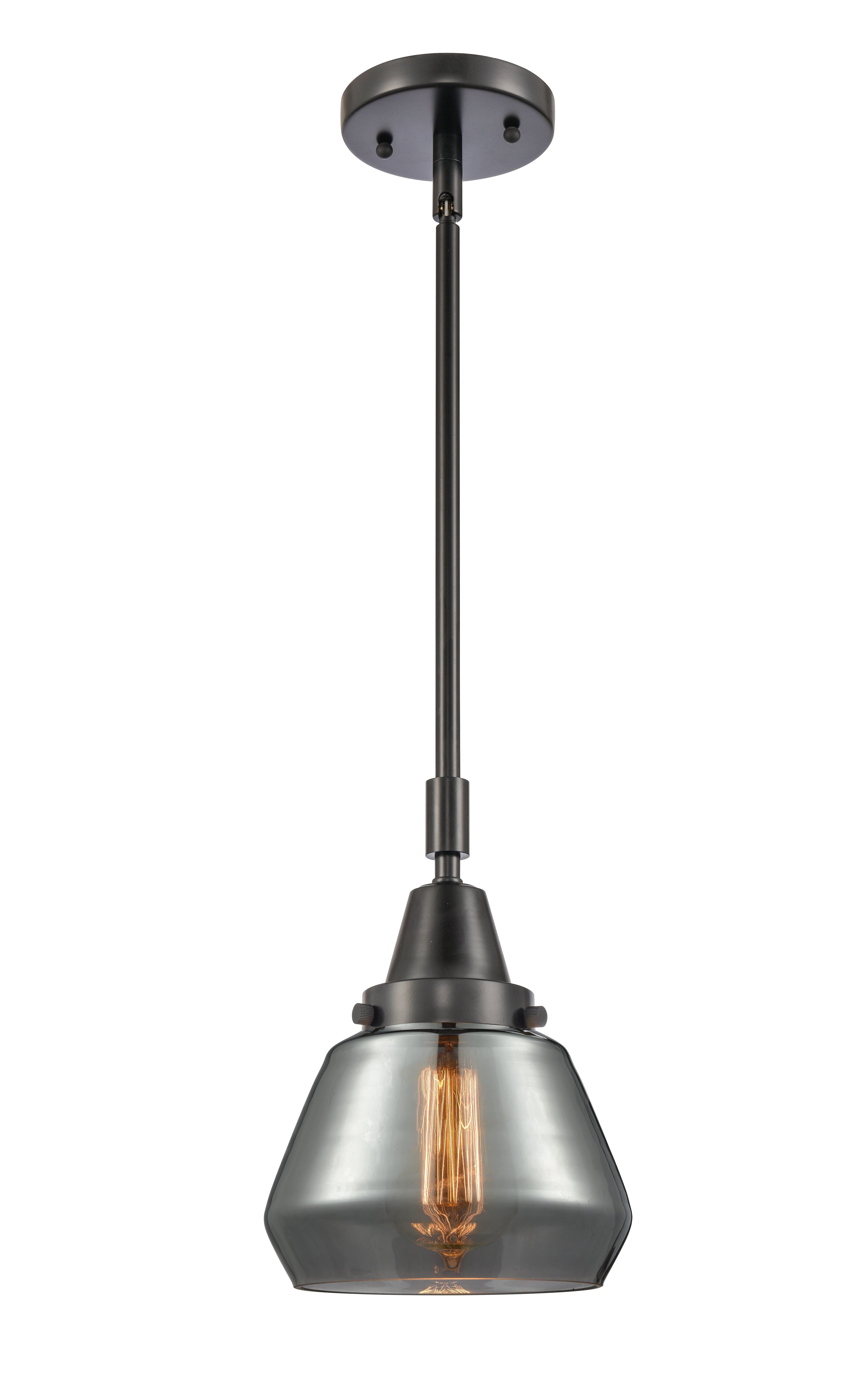 Caden Mini Pendant Antique Brass Glass