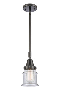 Caden Mini Pendant Antique Brass Glass