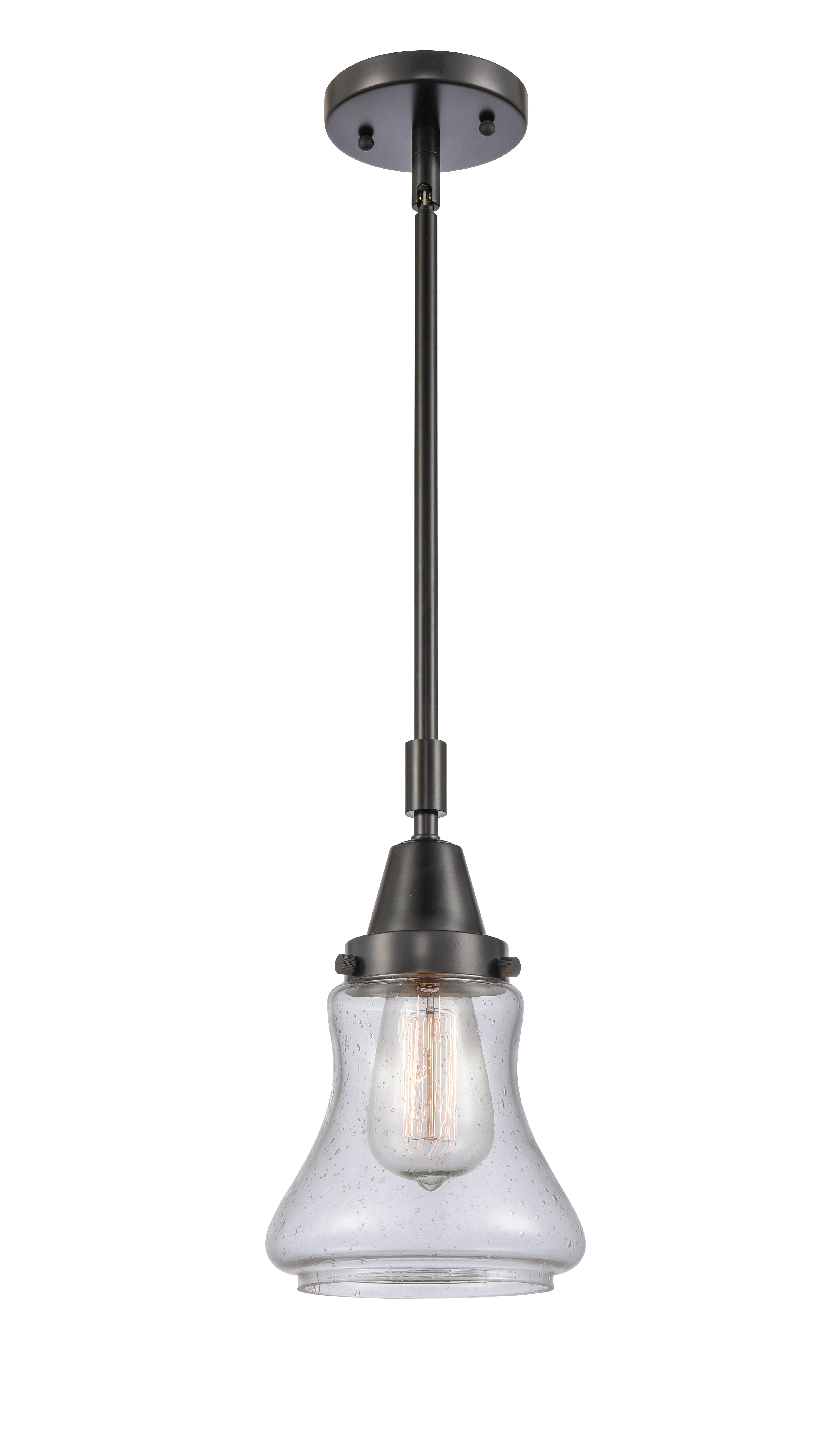 Caden Mini Pendant Antique Brass Glass