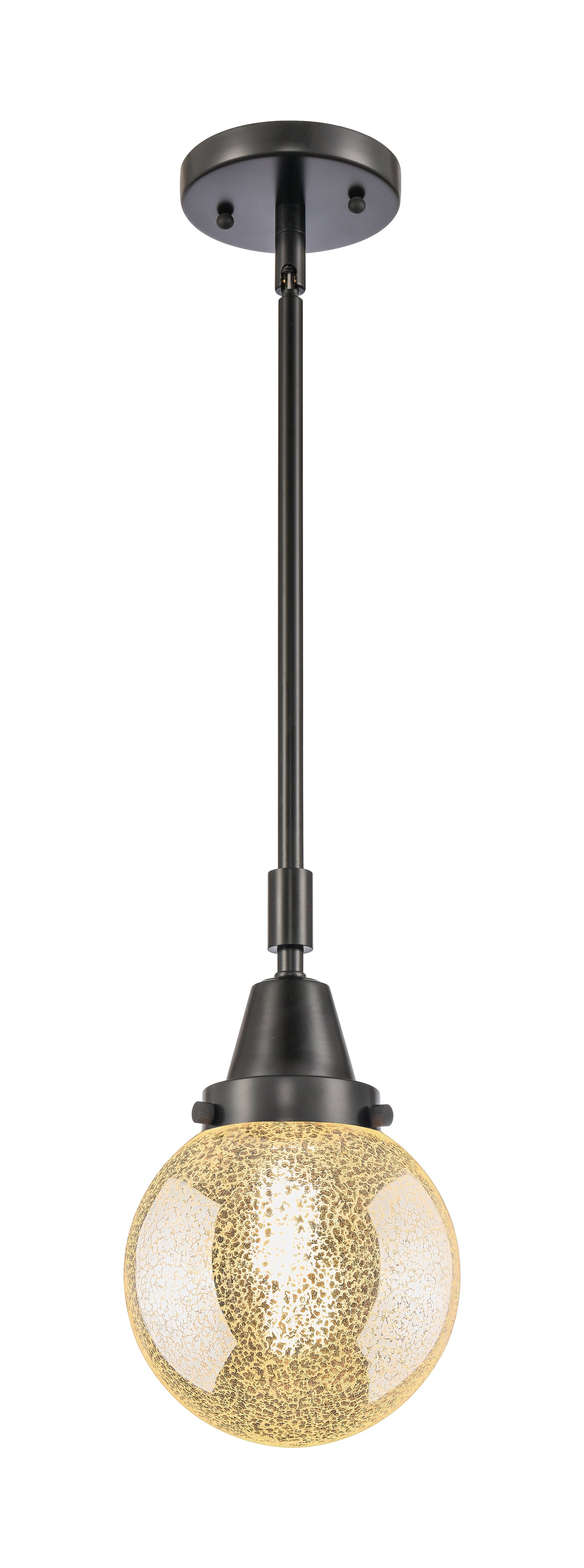 Caden Mini Pendant Antique Brass Glass