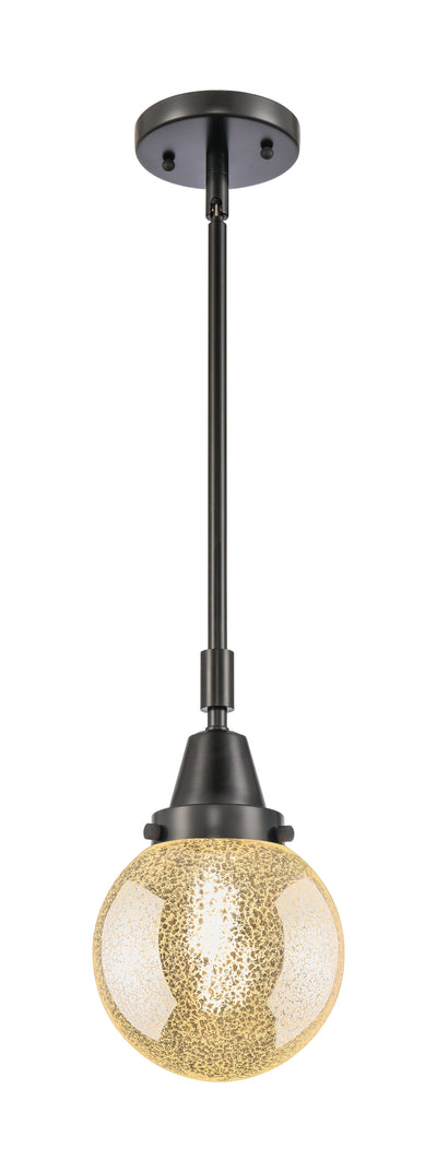 Caden Mini Pendant Antique Brass Glass