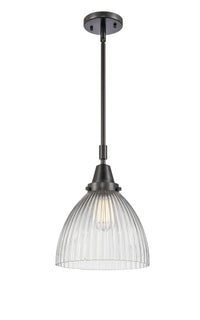 Caden Mini Pendant Antique Brass Glass