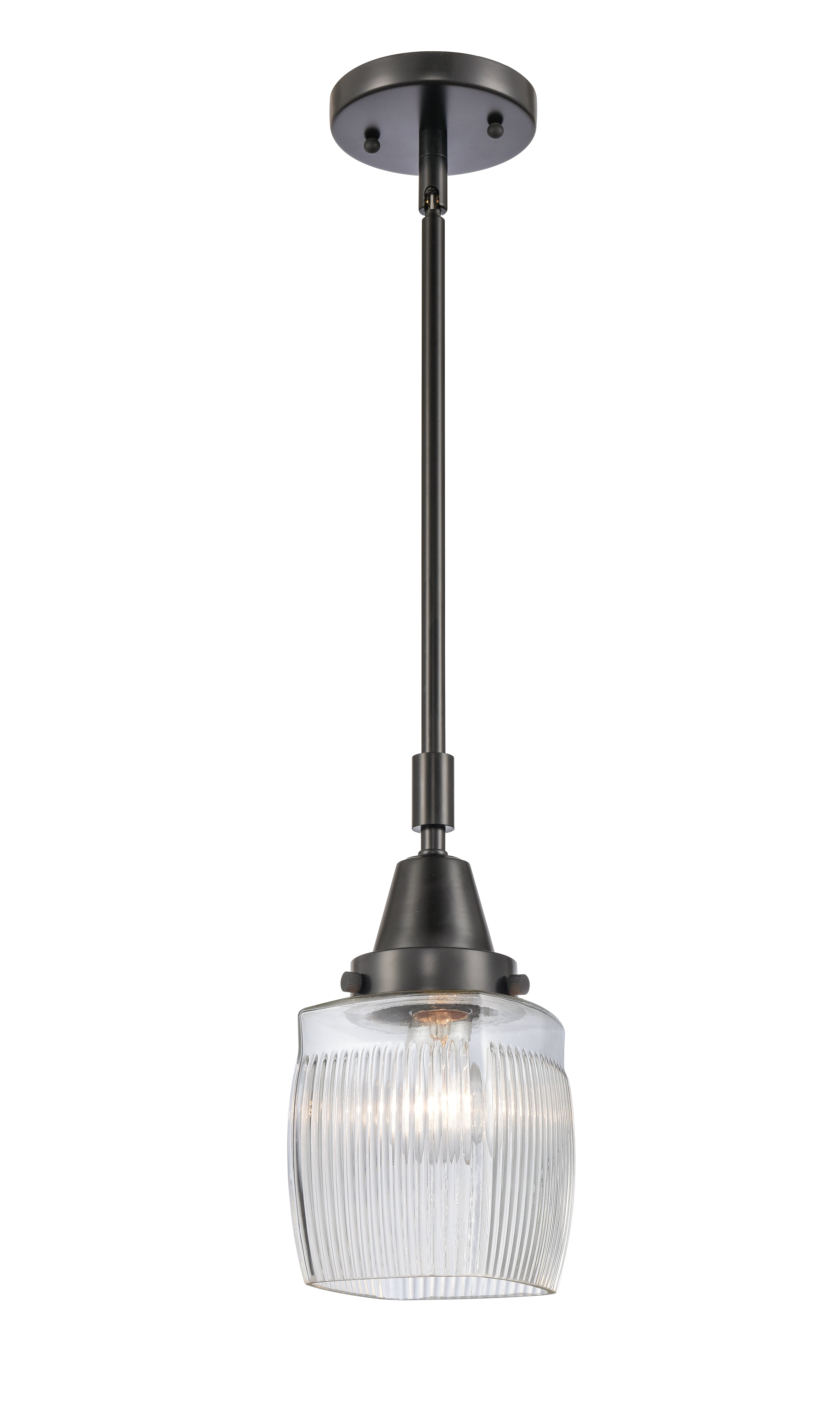Caden Mini Pendant Antique Brass Glass