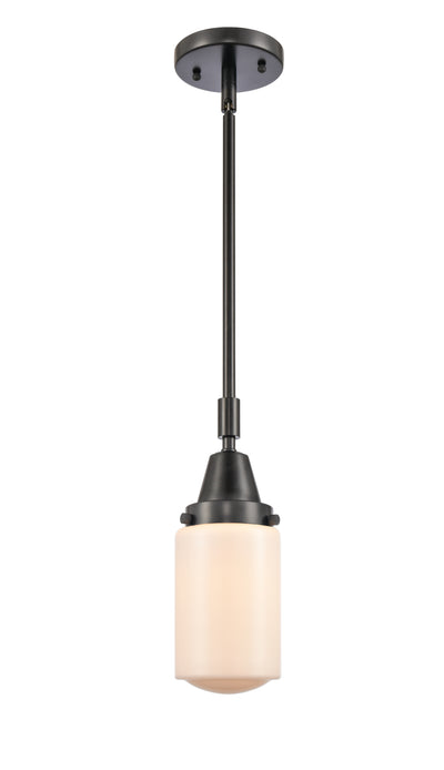 Caden Mini Pendant Antique Brass Glass