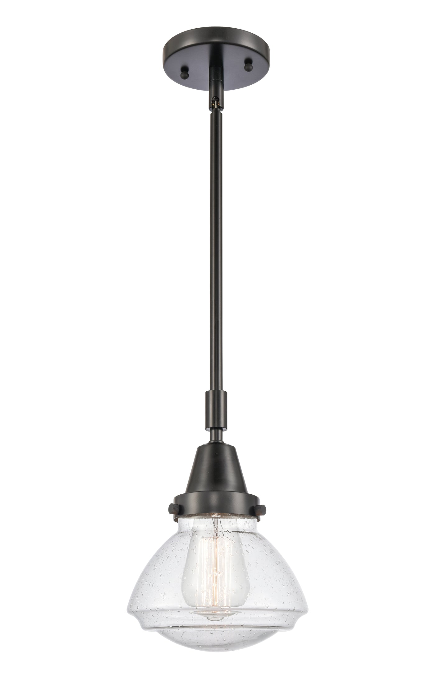 Caden Mini Pendant Antique Brass Finish