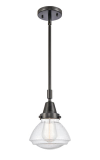 Caden Mini Pendant Antique Brass Finish