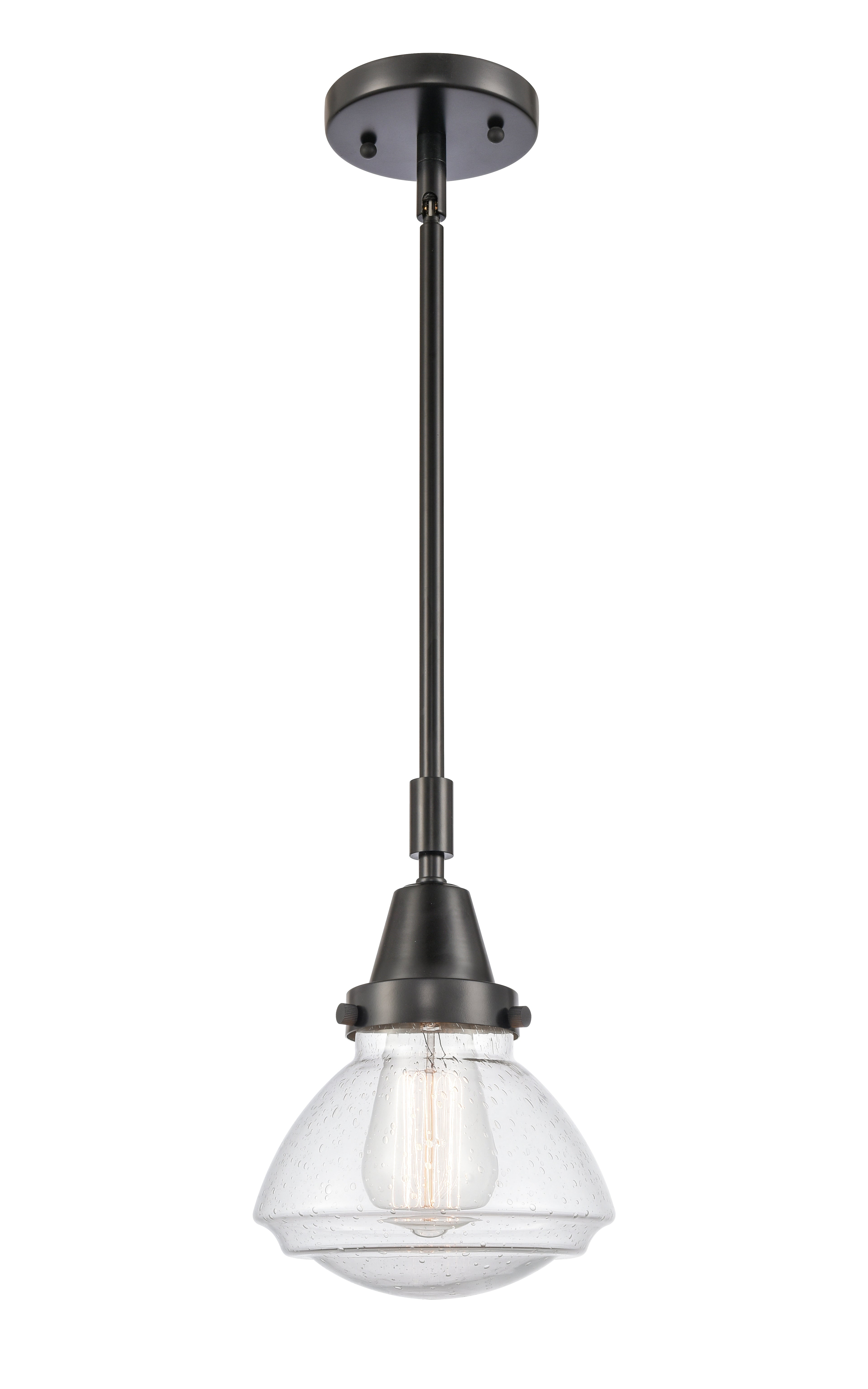 Caden Mini Pendant Antique Brass Finish