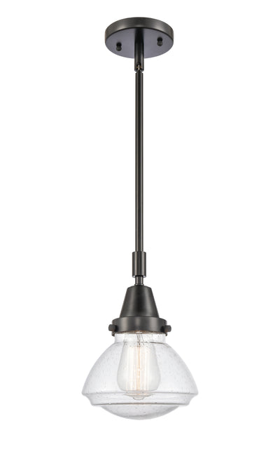 Caden Mini Pendant Antique Brass Finish