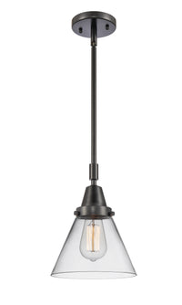 Caden Mini Pendant Antique Brass Glass