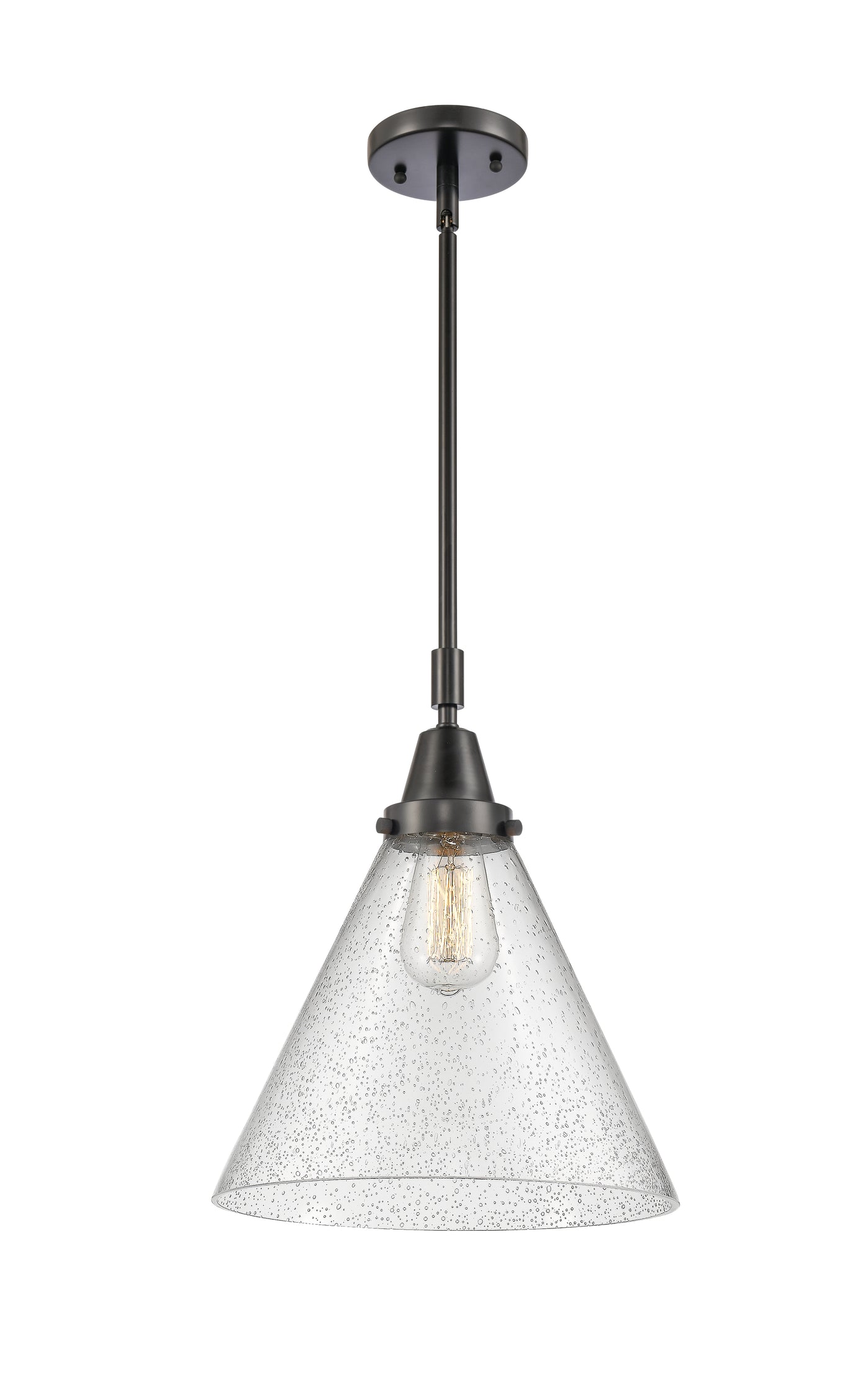 Caden Mini Pendant Antique Brass Glass