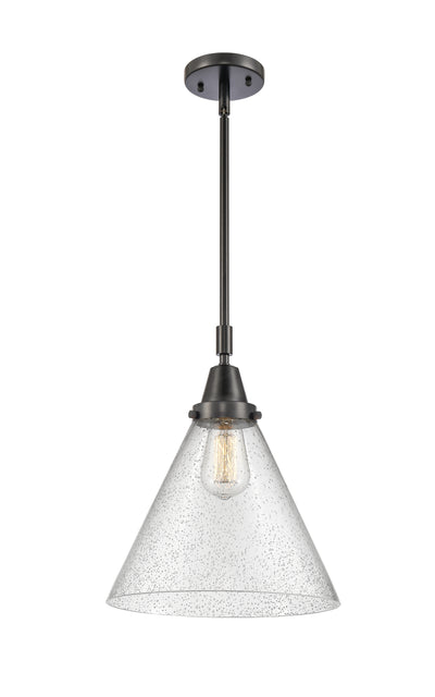 Caden Mini Pendant Antique Brass Glass