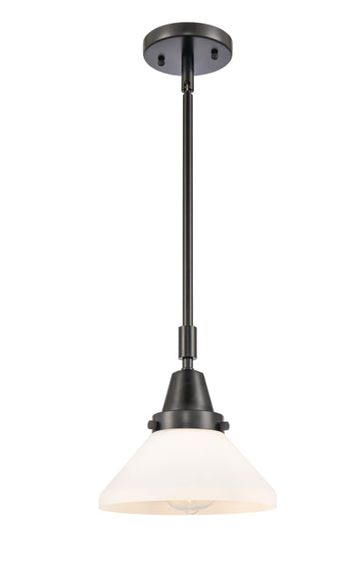 Caden Mini Pendant Antique Brass Steel 8 Inch