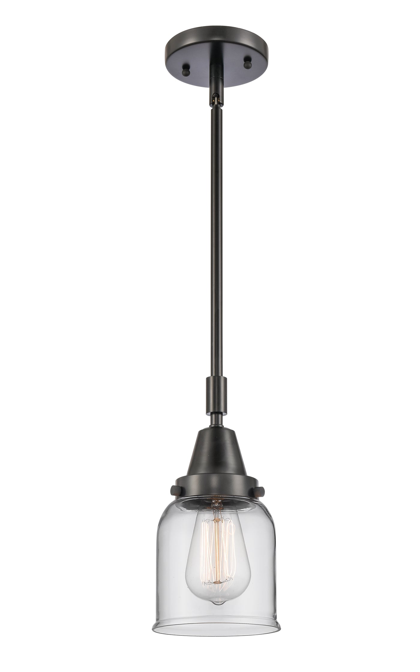 Caden Mini Pendant Antique Brass Glass