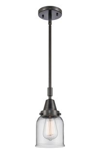 Caden Mini Pendant Antique Brass Glass