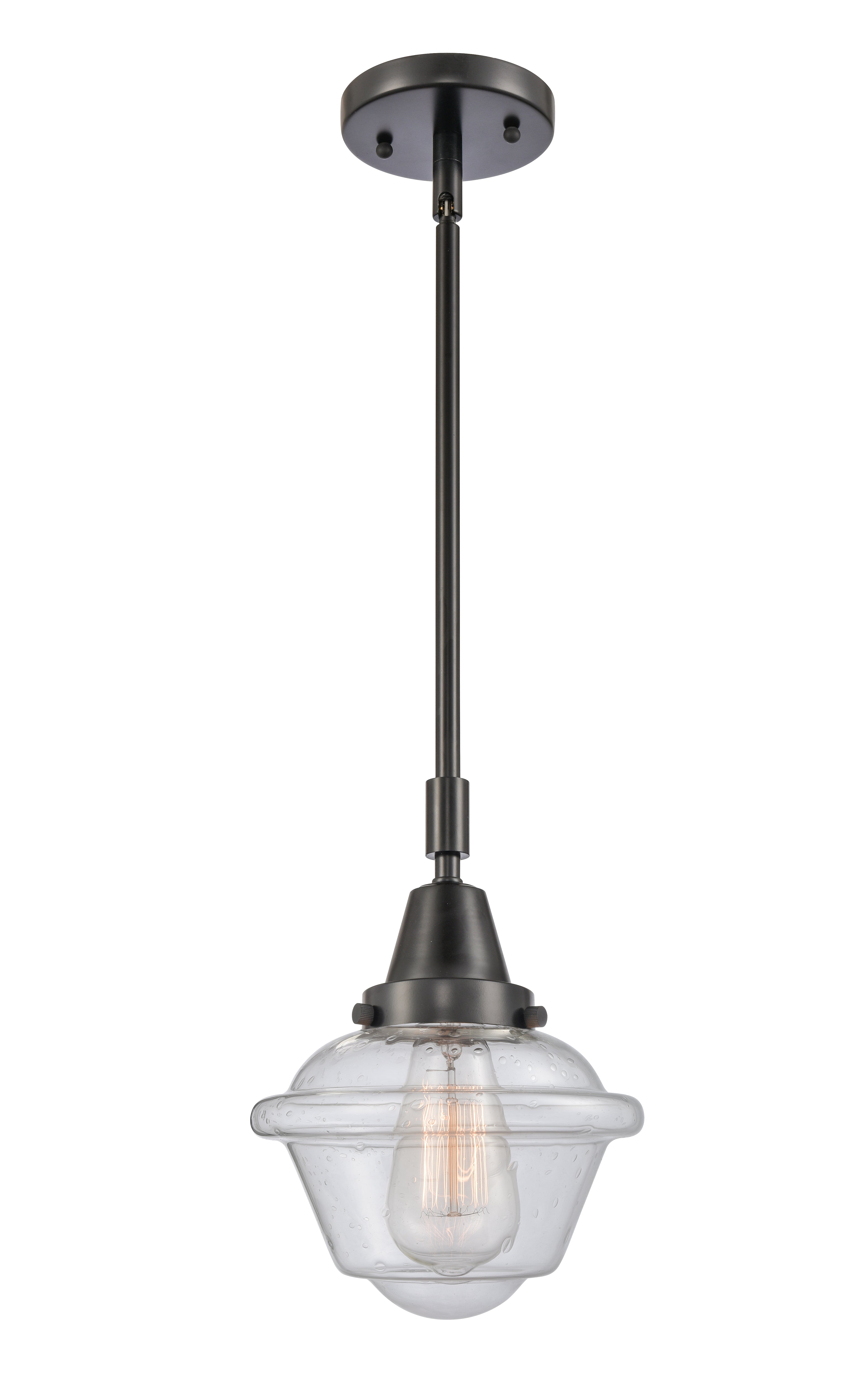 Caden Mini Pendant Antique Brass Glass