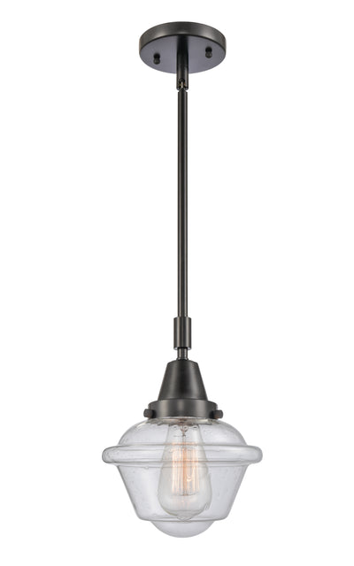 Caden Mini Pendant Antique Brass Glass