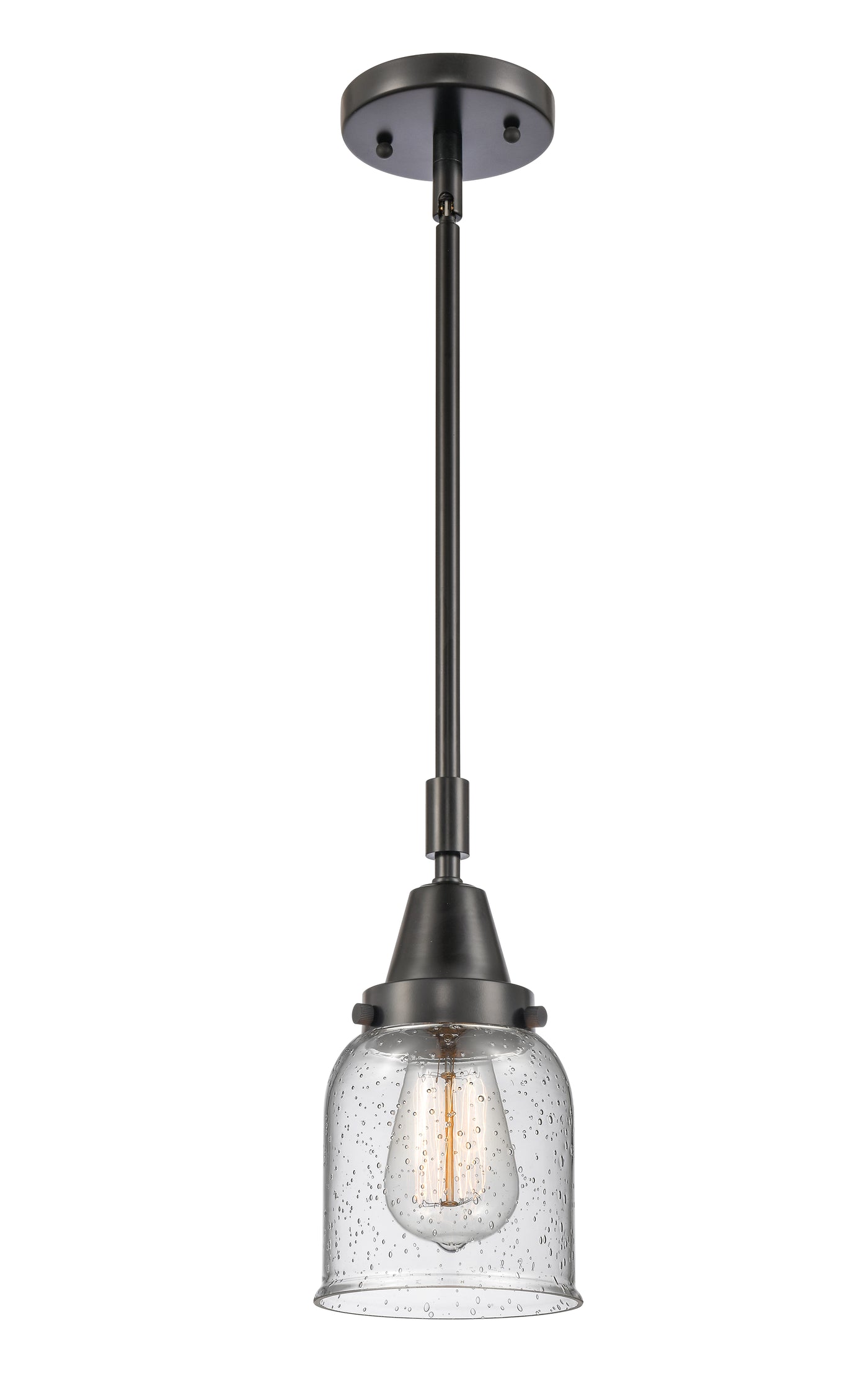 Caden Mini Pendant Antique Brass Glass