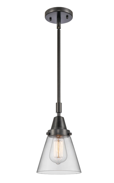 Caden Mini Pendant Antique Brass Glass