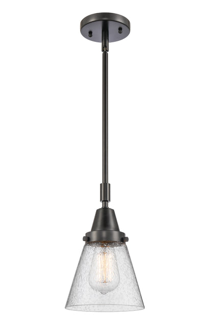 Caden Mini Pendant Antique Brass Glass