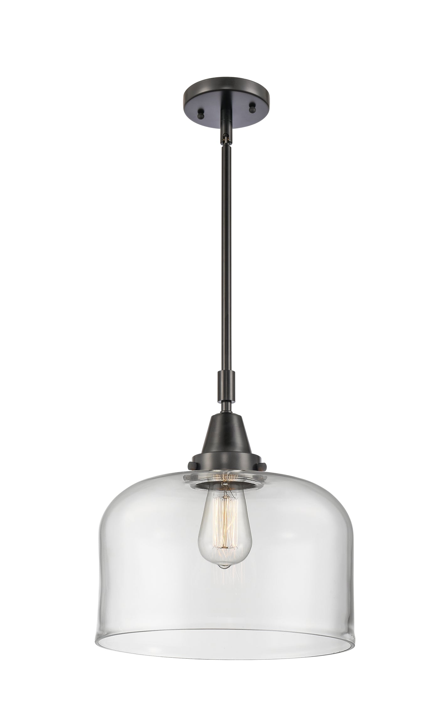 Caden Mini Pendant Antique Brass Glass