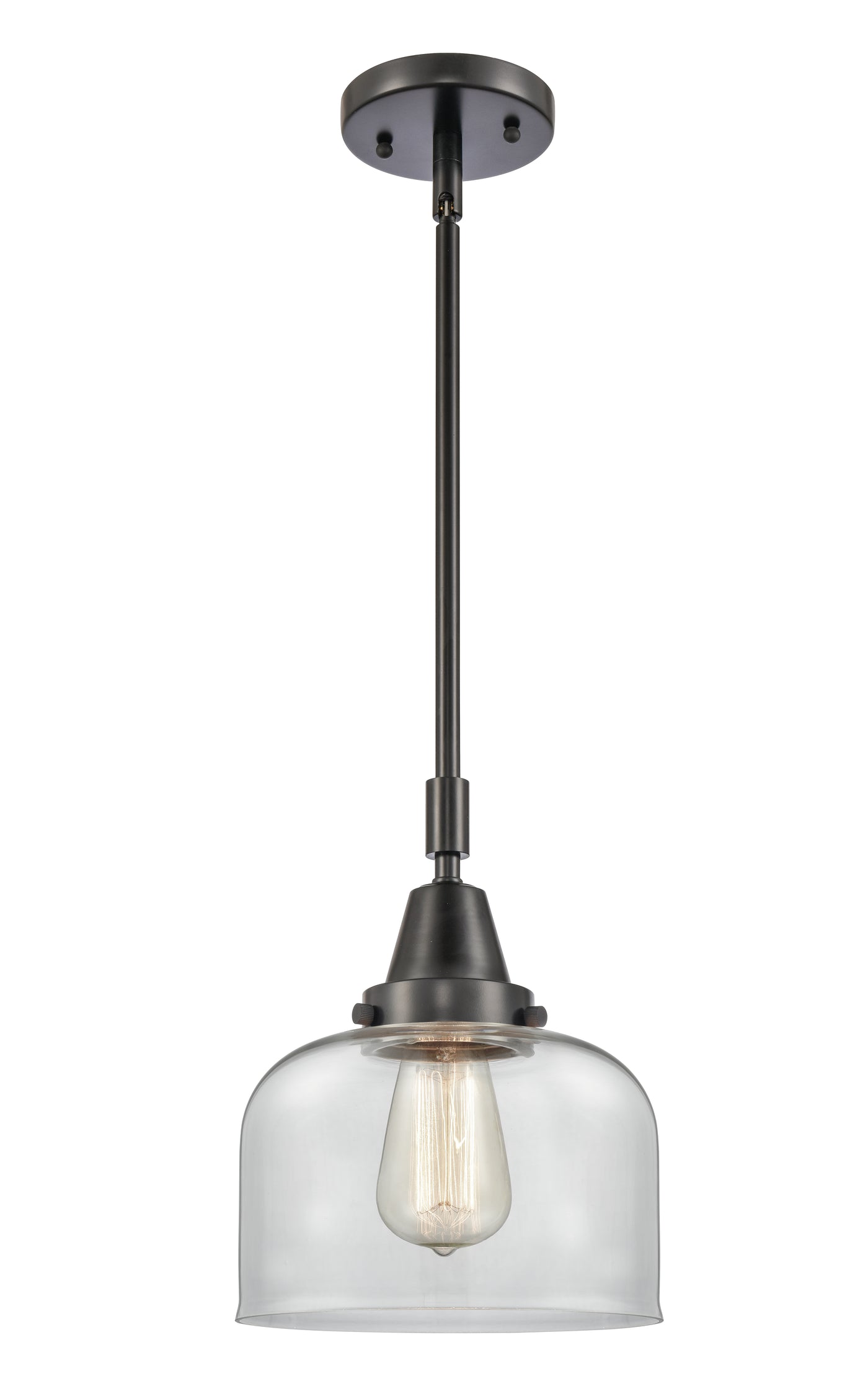 Caden Mini Pendant Antique Brass Glass Steel
