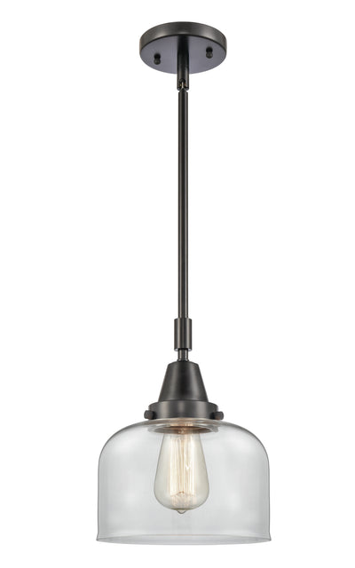 Caden Mini Pendant Antique Brass Glass Steel