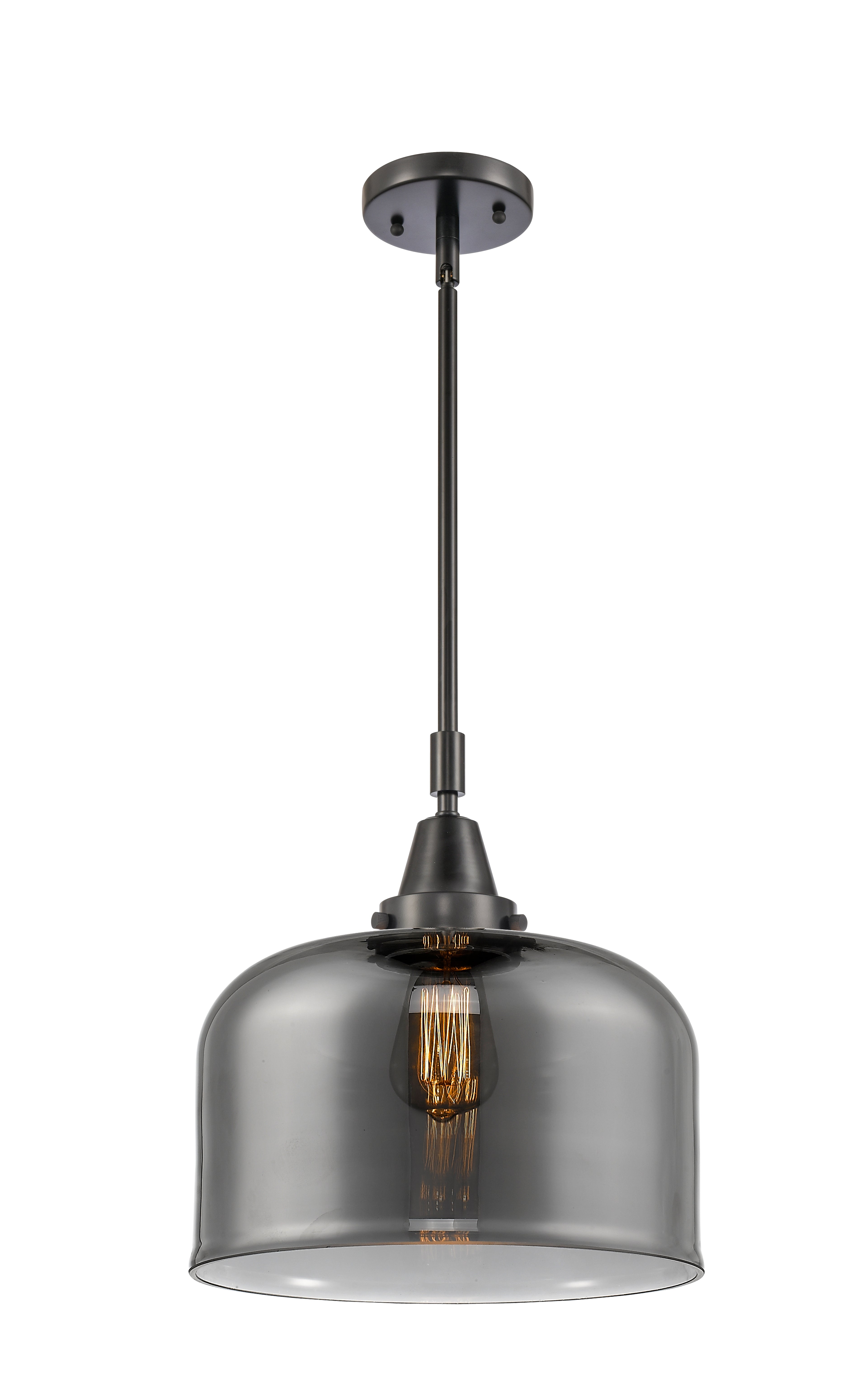 Caden Mini Pendant Antique Brass Glass