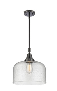 Caden Mini Pendant Antique Brass Glass