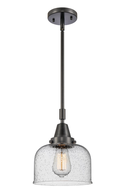Caden Mini Pendant Antique Brass Glass Steel