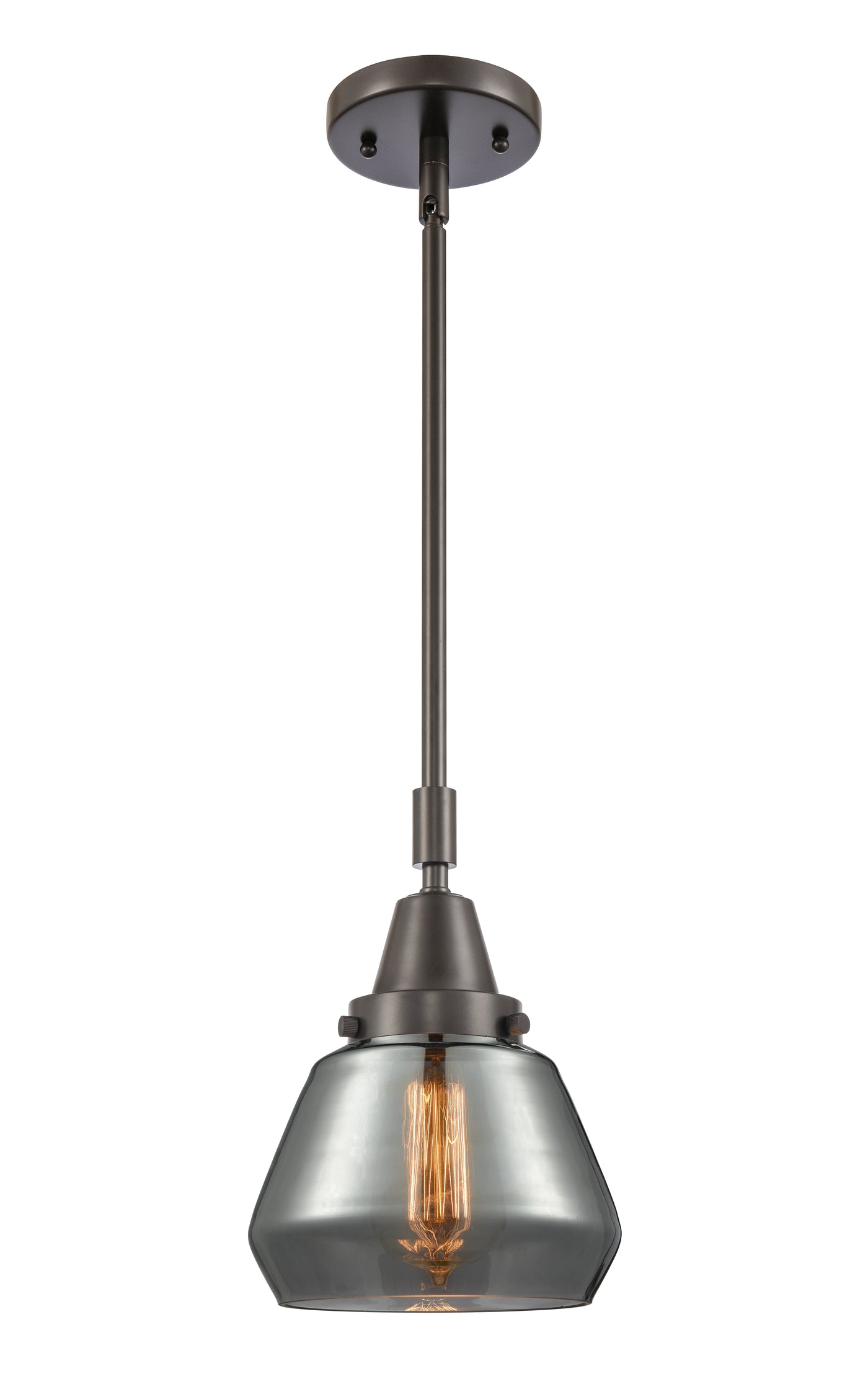 Caden Mini Pendant Antique Brass Glass