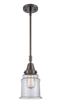 Caden Mini Pendant Antique Brass Glass
