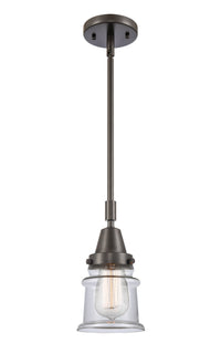 Caden Mini Pendant Antique Brass Glass