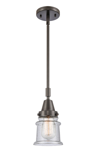 Caden Mini Pendant Antique Brass Glass