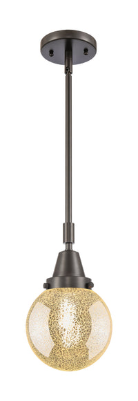 Caden Mini Pendant Antique Brass Glass