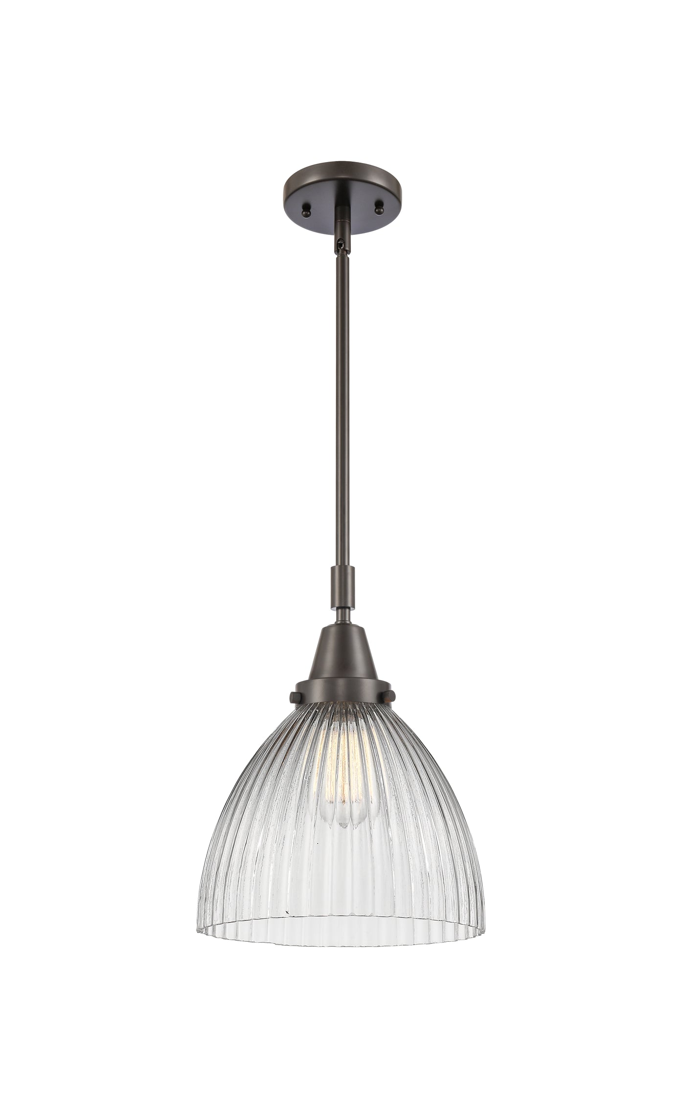 Caden Mini Pendant Antique Brass Glass