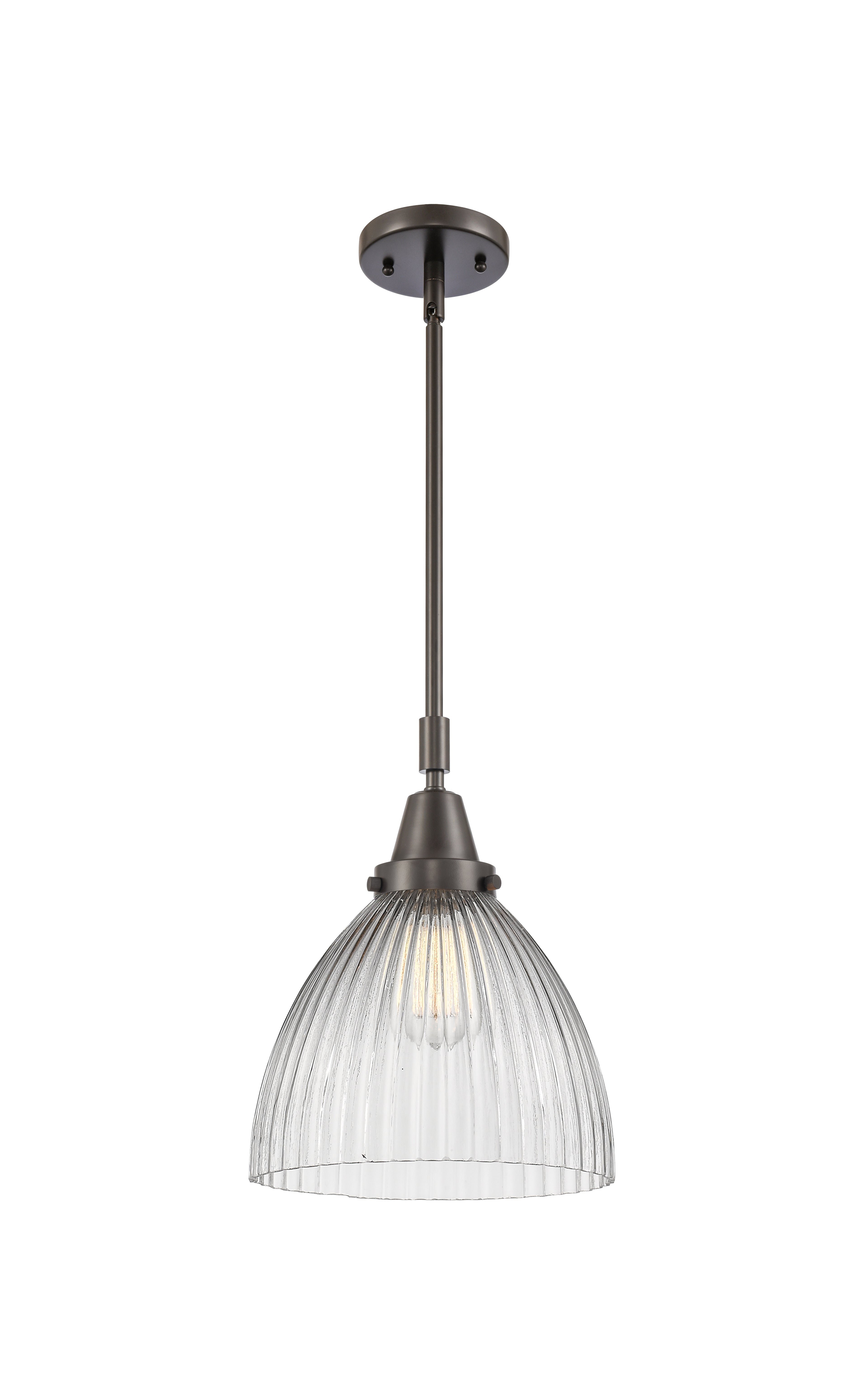 Caden Mini Pendant Antique Brass Glass