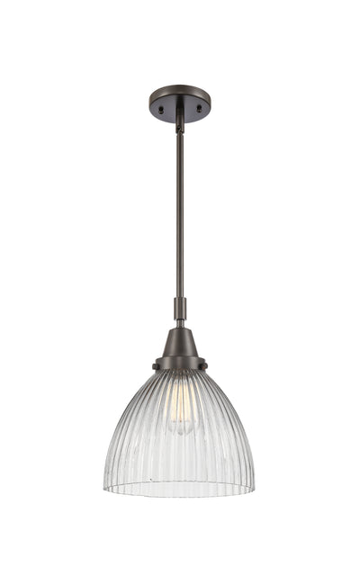 Caden Mini Pendant Antique Brass Glass