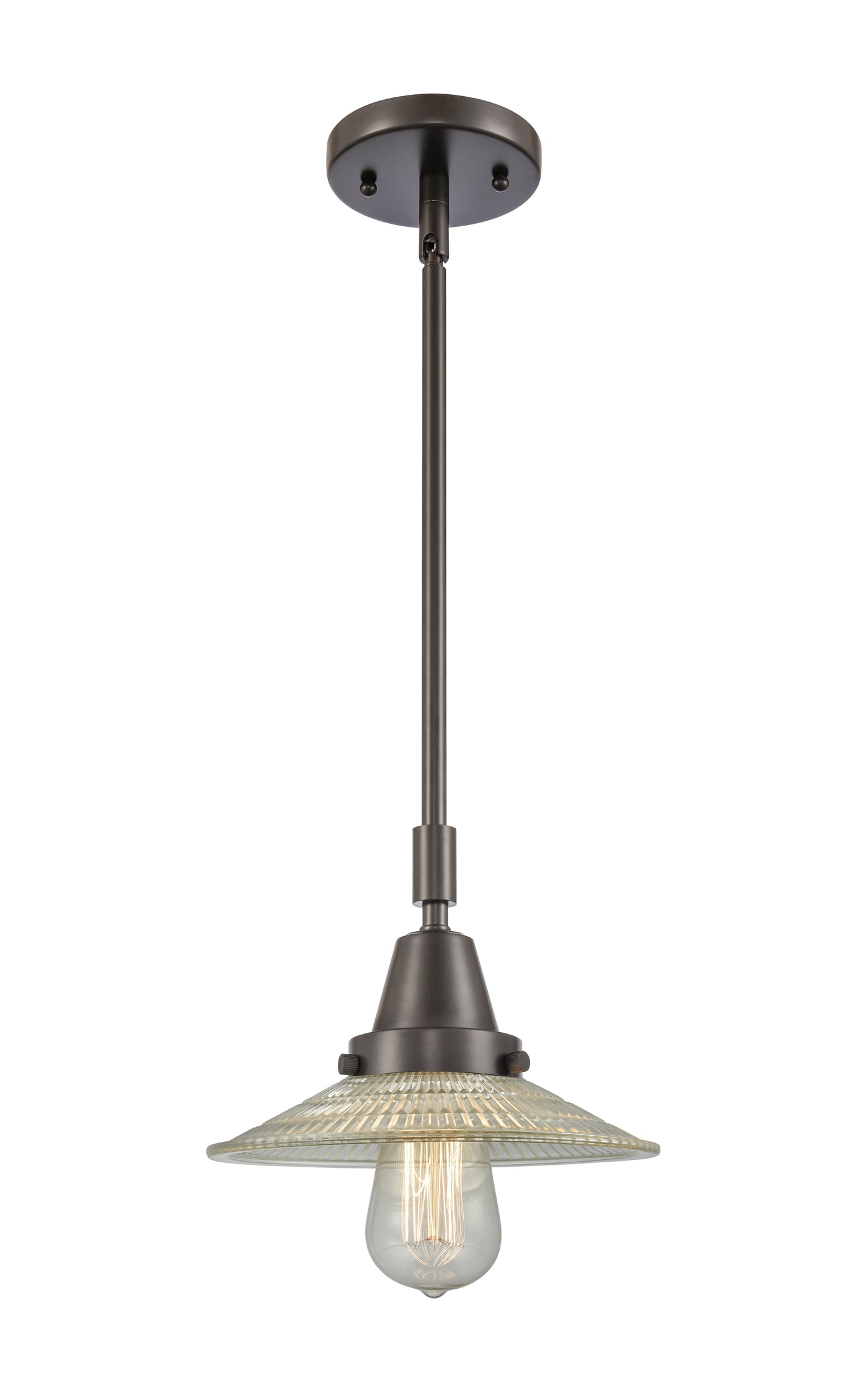 Caden Mini Pendant Antique Brass Glass