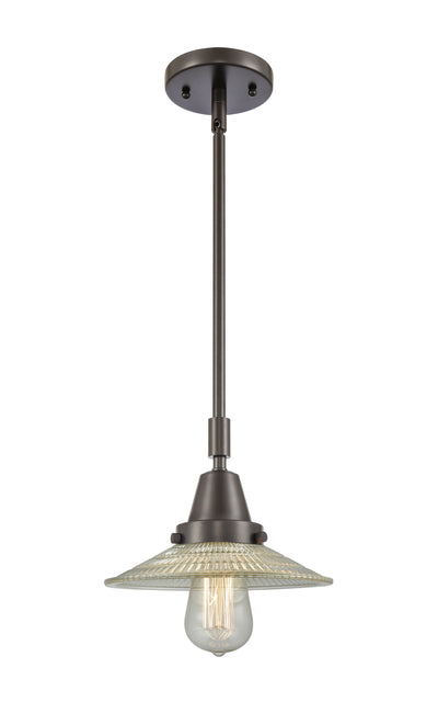 Caden Mini Pendant Antique Brass Glass