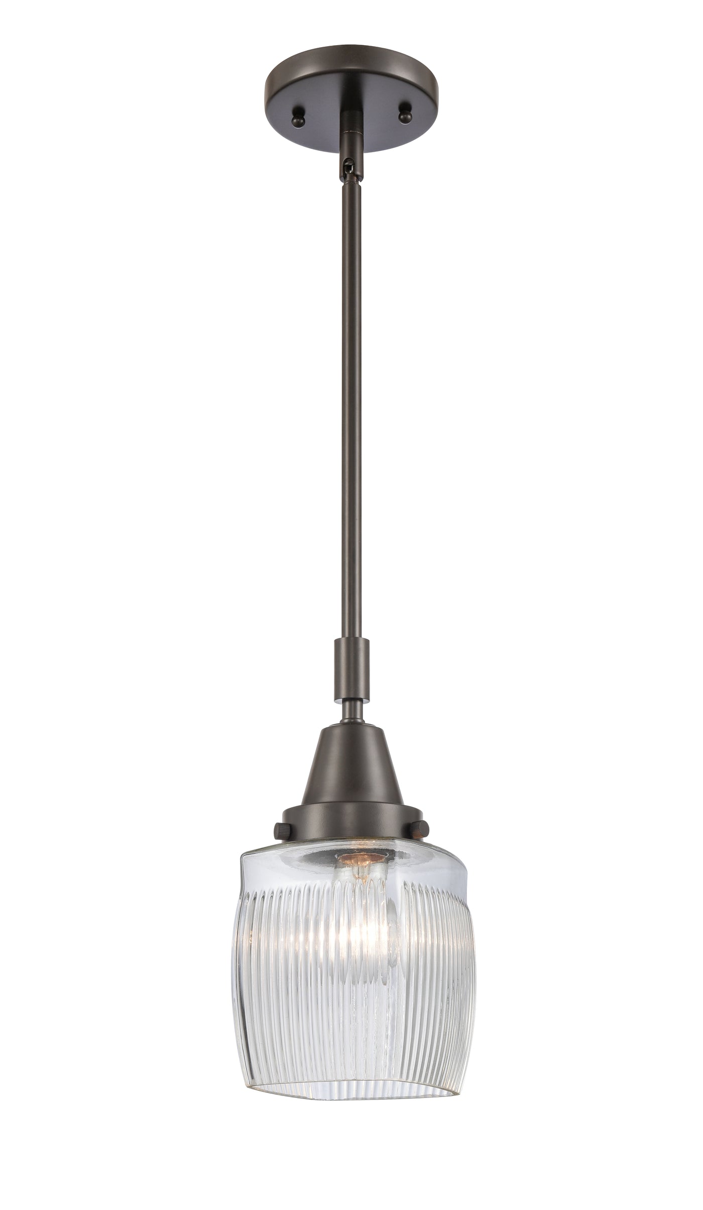 Caden Mini Pendant Antique Brass Glass