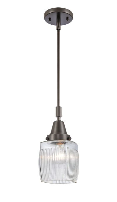 Caden Mini Pendant Antique Brass Glass