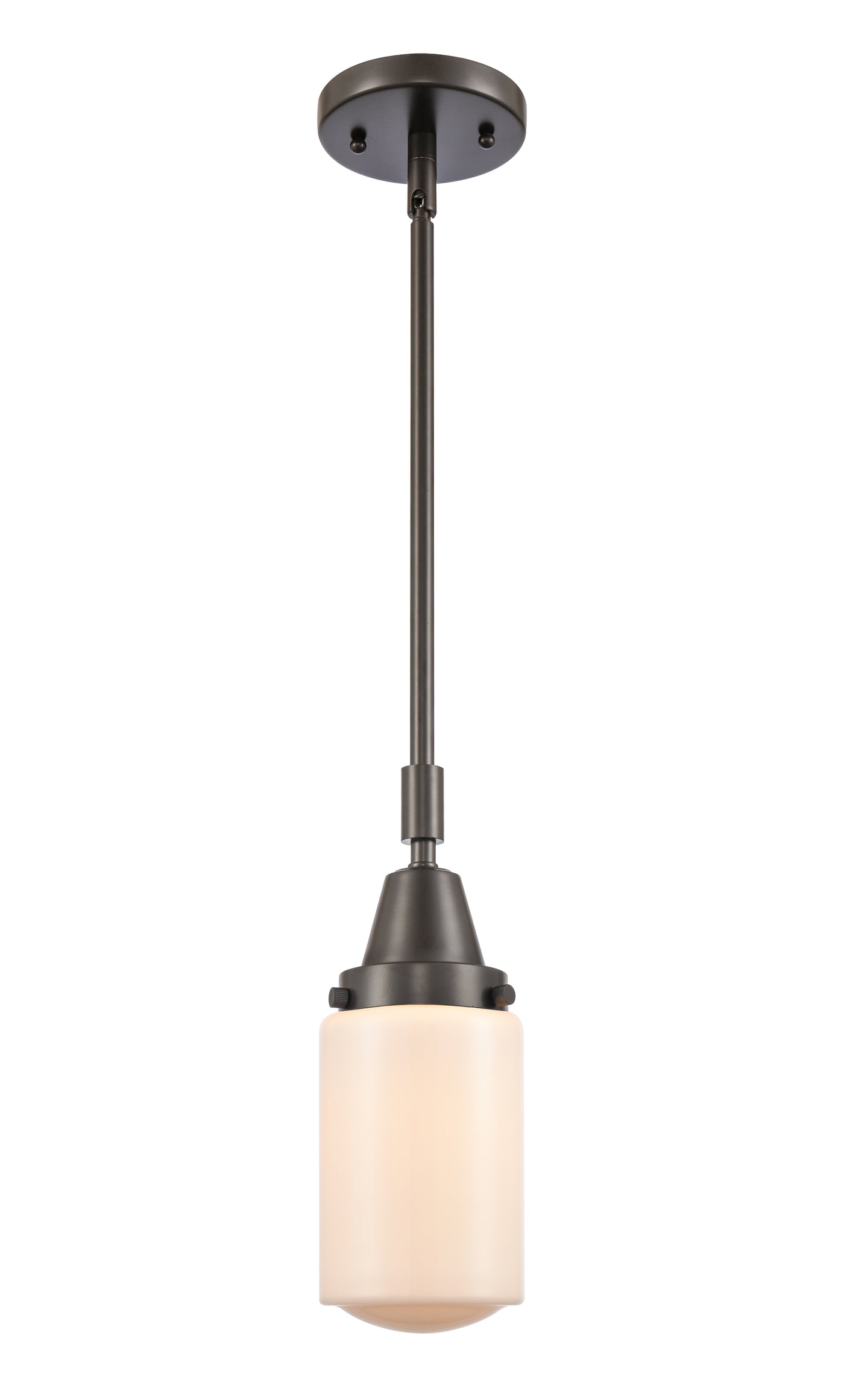 Caden Mini Pendant Antique Brass Glass