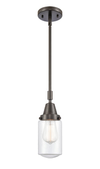 Caden Mini Pendant Antique Brass Glass