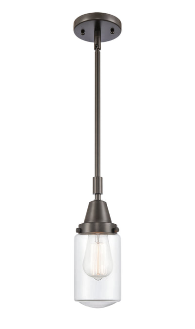Caden Mini Pendant Antique Brass Glass