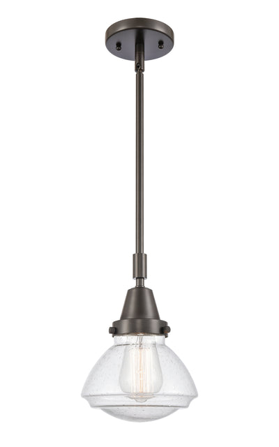 Caden Mini Pendant Antique Brass Finish