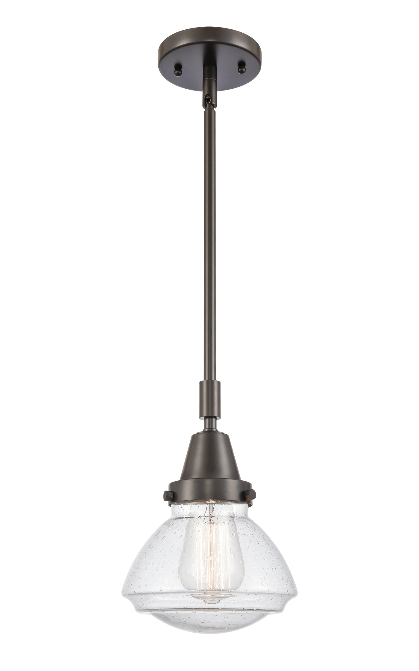 Caden Mini Pendant Antique Brass Finish
