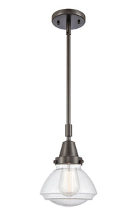 Caden Mini Pendant Antique Brass Finish