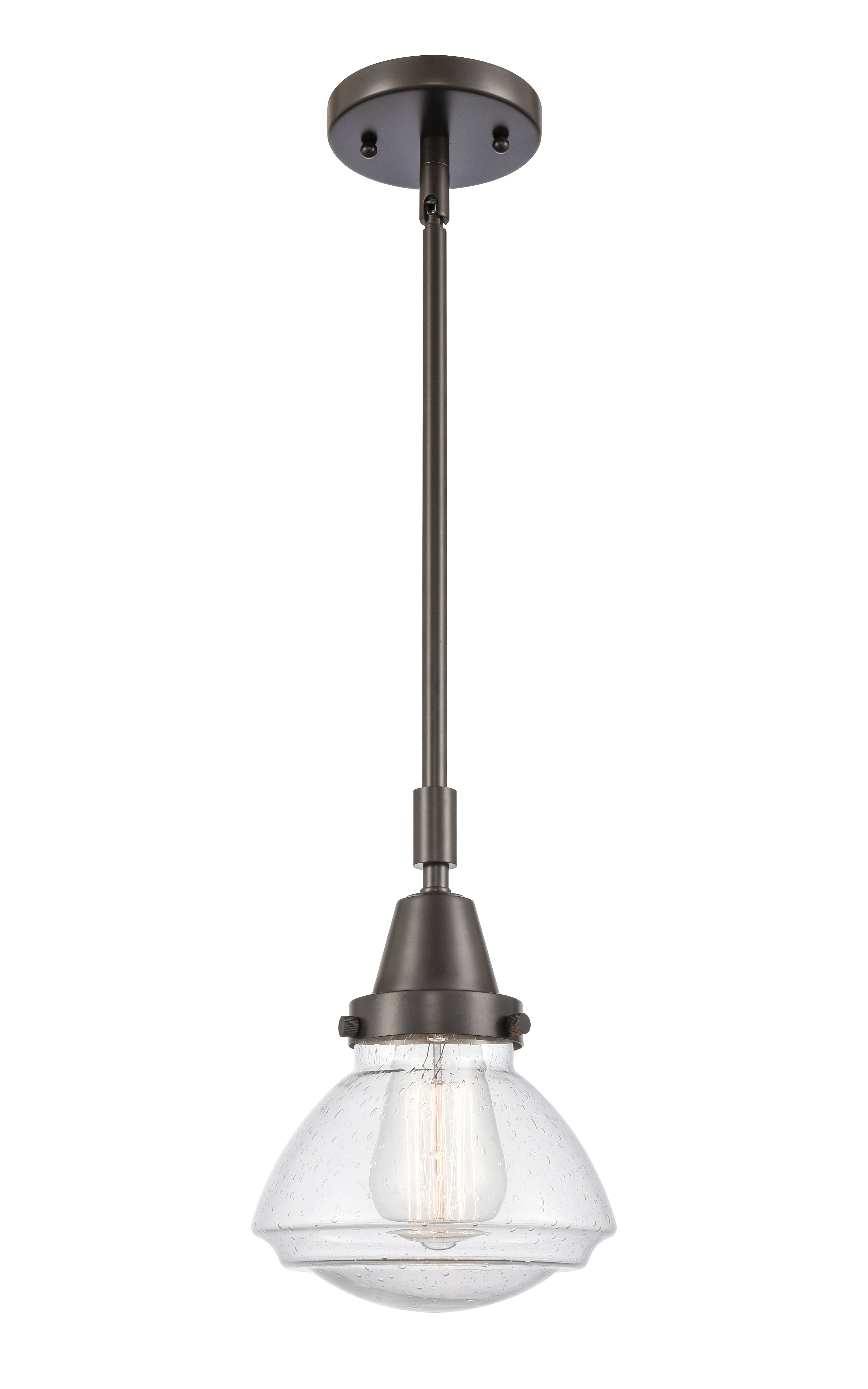 Caden Mini Pendant Antique Brass Finish