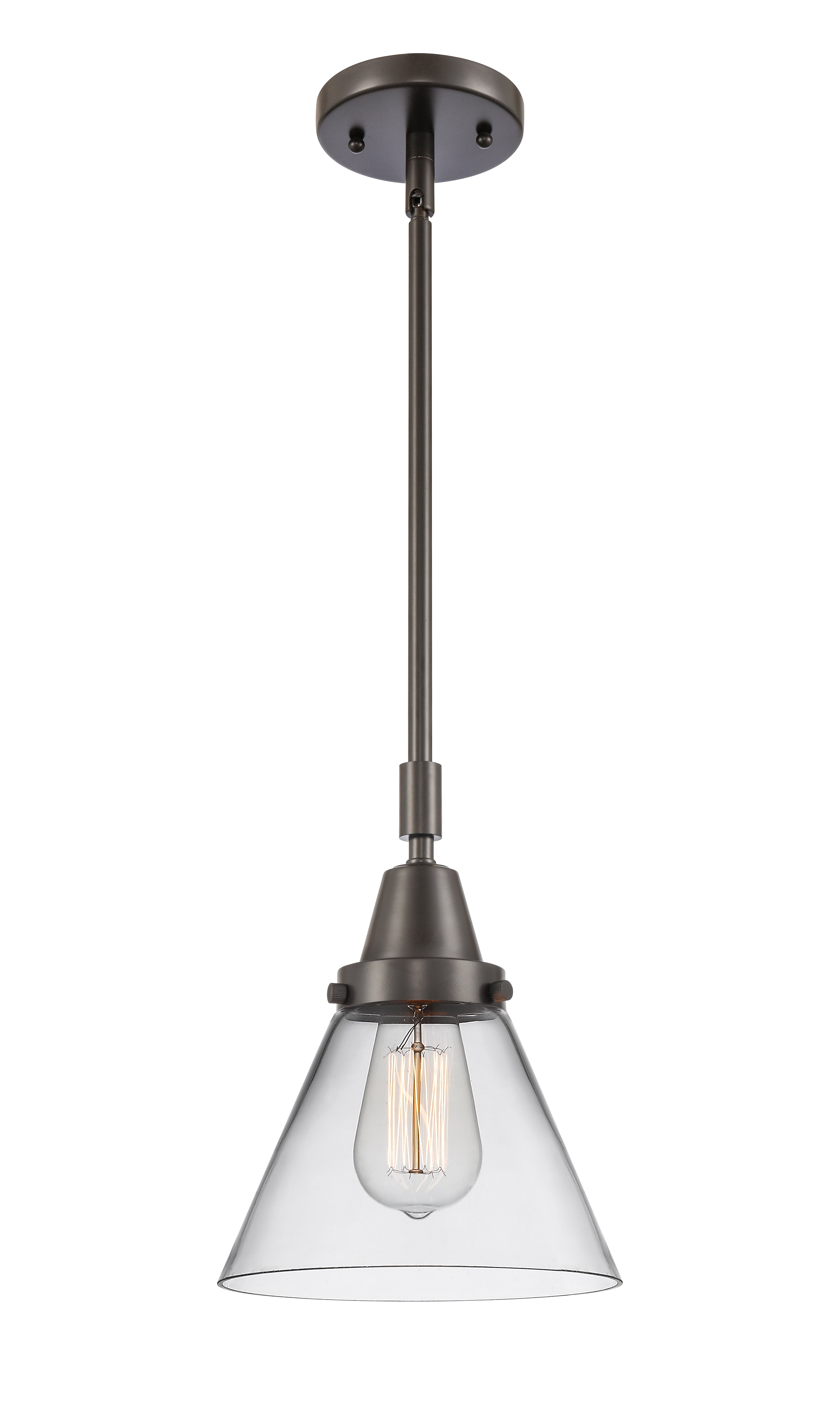 Caden Mini Pendant Antique Brass Finish