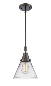 Caden Mini Pendant Antique Brass Glass